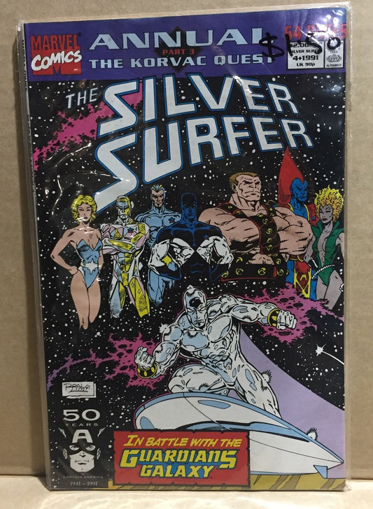 COMIC BOOK - MARVEL SILVER SURFER 4 ANNUAL