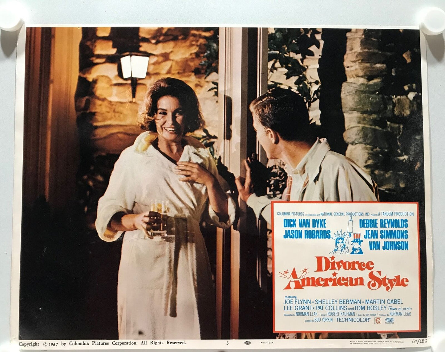 ORIGINAL LOBBY CARDS - DIVORCE AMERICAN STYLE (b) - 1967 - set of 8