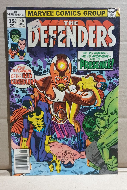 COMIC BOOK -  MARVEL DEFENDERS #55