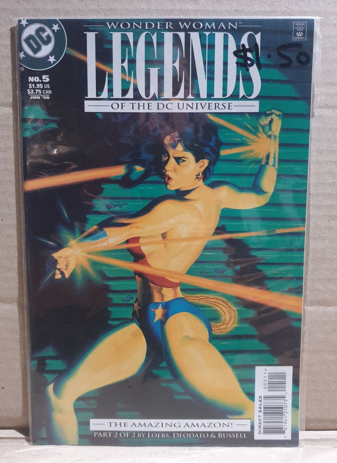 COMIC BOOK -  DC WONDER WOMAN LEGENDS DC UNIVERSE #5