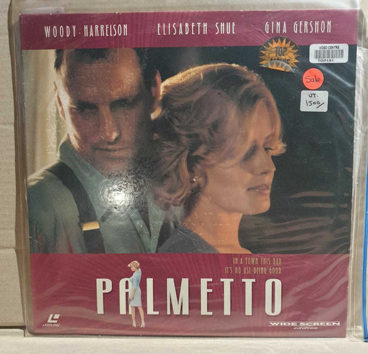 LASERDISC MOVIE - PALMETTO - Woody Harrelson, Elisabeth Shue, Gina Gershon