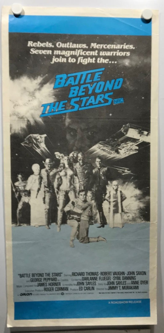 ORIGINAL DAYBILL MOVIE POSTER - BATTLE BEYOND THE STARS