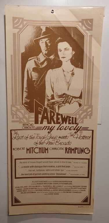 ORIGINAL DAYBILL MOVIE POSTER - FAREWELL MY LOVELY