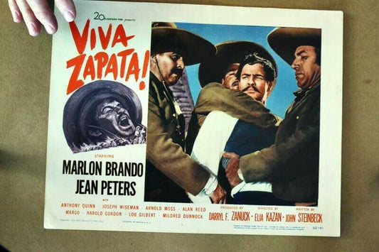 ORIGINAL LOBBY CARD - VIVA ZAPATA - 1952 - card #7