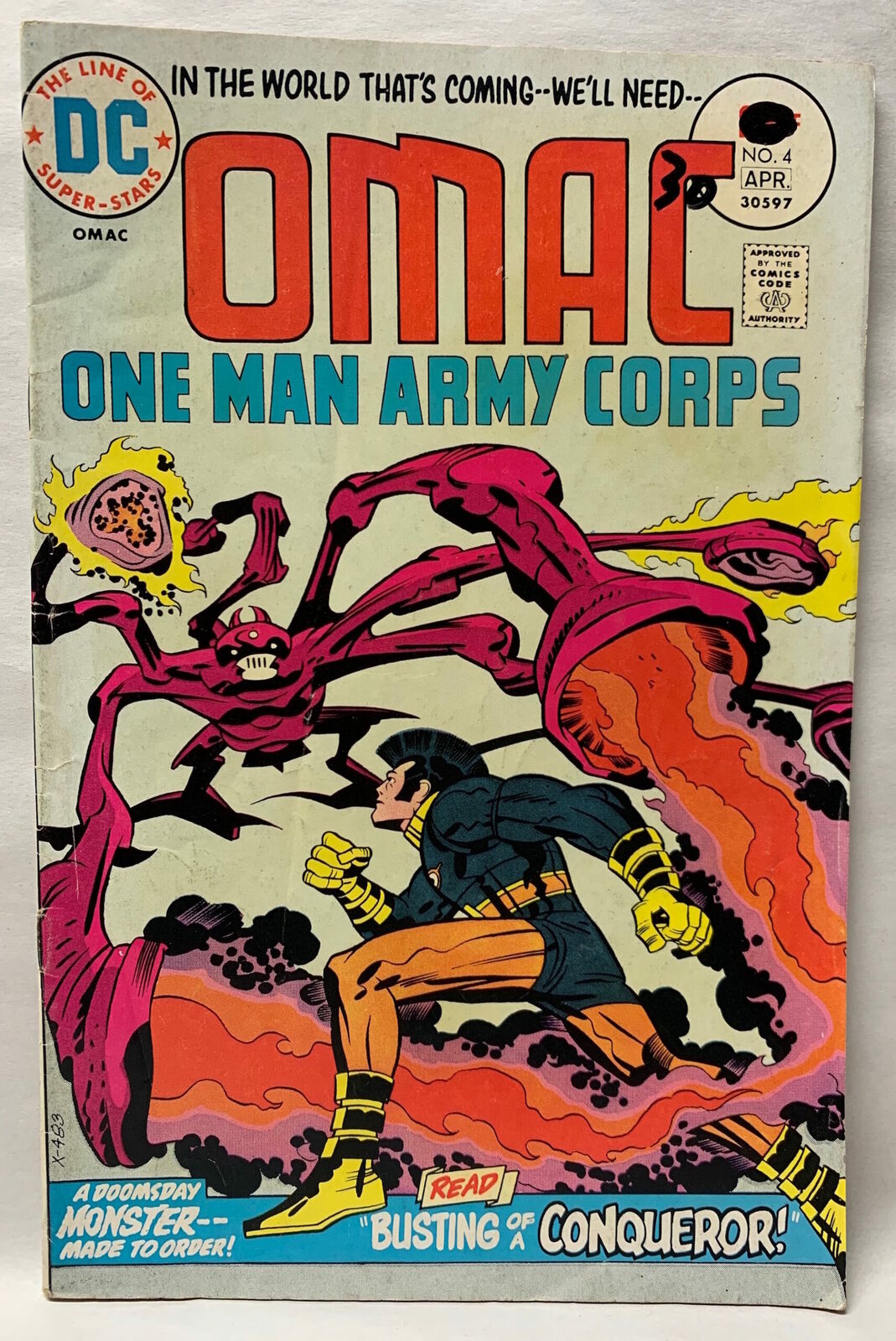 COMIC BOOK - OMAC #4