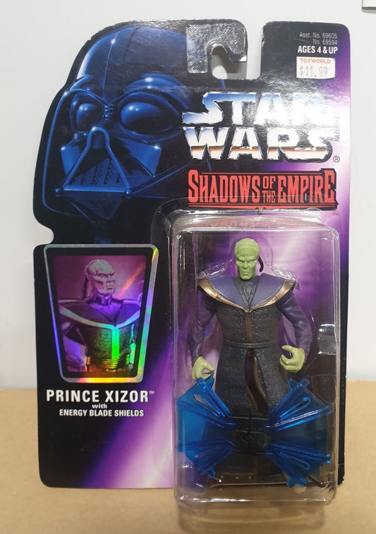 STAR WARS - KENNER - SOTE - PRINCE XIZOR - with Energy Blade Shield