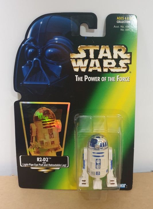 STAR WARS - KENNER - POTF - R2-D2 - with Light-Pipe Eye Port and Retractable Leg