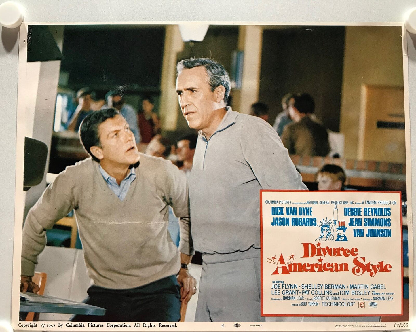 ORIGINAL LOBBY CARDS - DIVORCE AMERICAN STYLE (b) - 1967 - set of 8