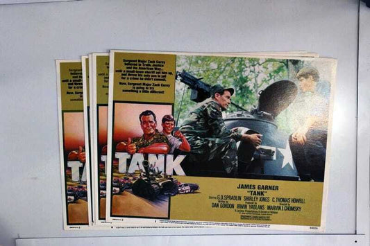 ORIGINAL LOBBY CARDS - TANK - 1984 - set of 8