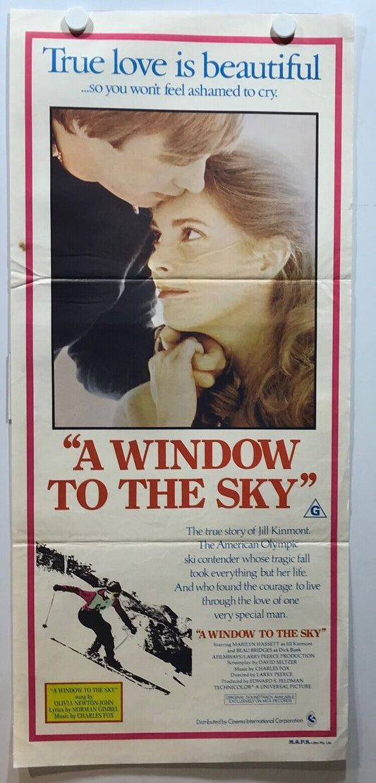 ORIGINAL DAYBILL MOVIE POSTER - A WINDOW TO THE SKY -1975