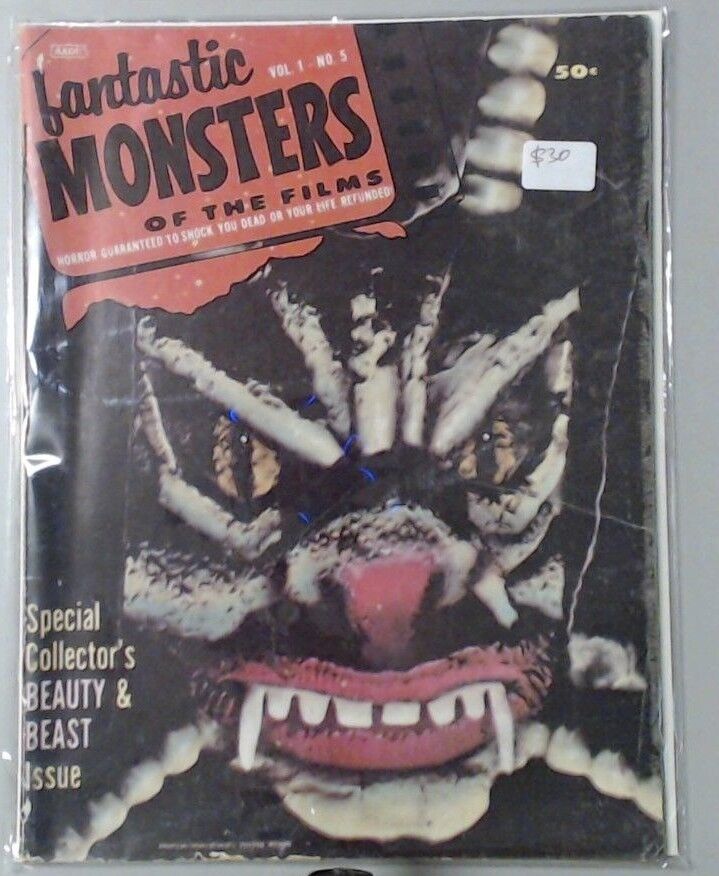 SCARY HORROR FANTASTIC MONSTERS OF THE FILMS NO.5 SPECIAL COLLECTORS