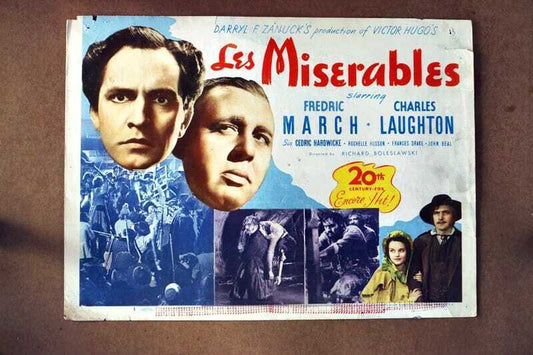 ORIGINAL LOBBY CARD - LES MISERABLES - 1935 - title card