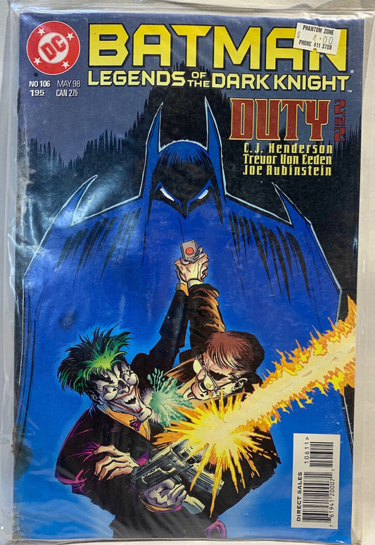 COMIC BOOK - Batman - Legends of the Dark Knight DUTY PART 2 OF 2 #106