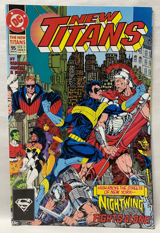 COMIC BOOK - NEW TITANS #95