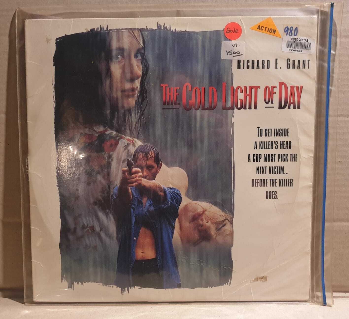 LASERDISC MOVIE - COLD LIGHT OF DAY - Richard E. Grant