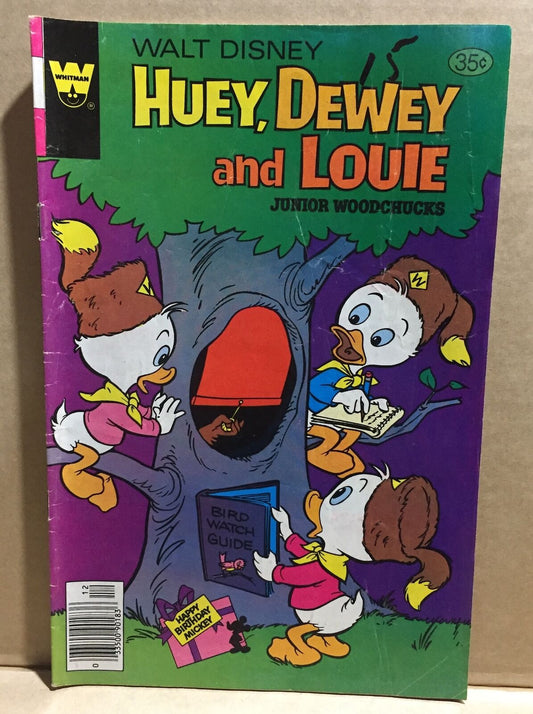 COMIC BOOK - WALT DISNEY HUEY DEWEY LOUIE WOODCHUCKS