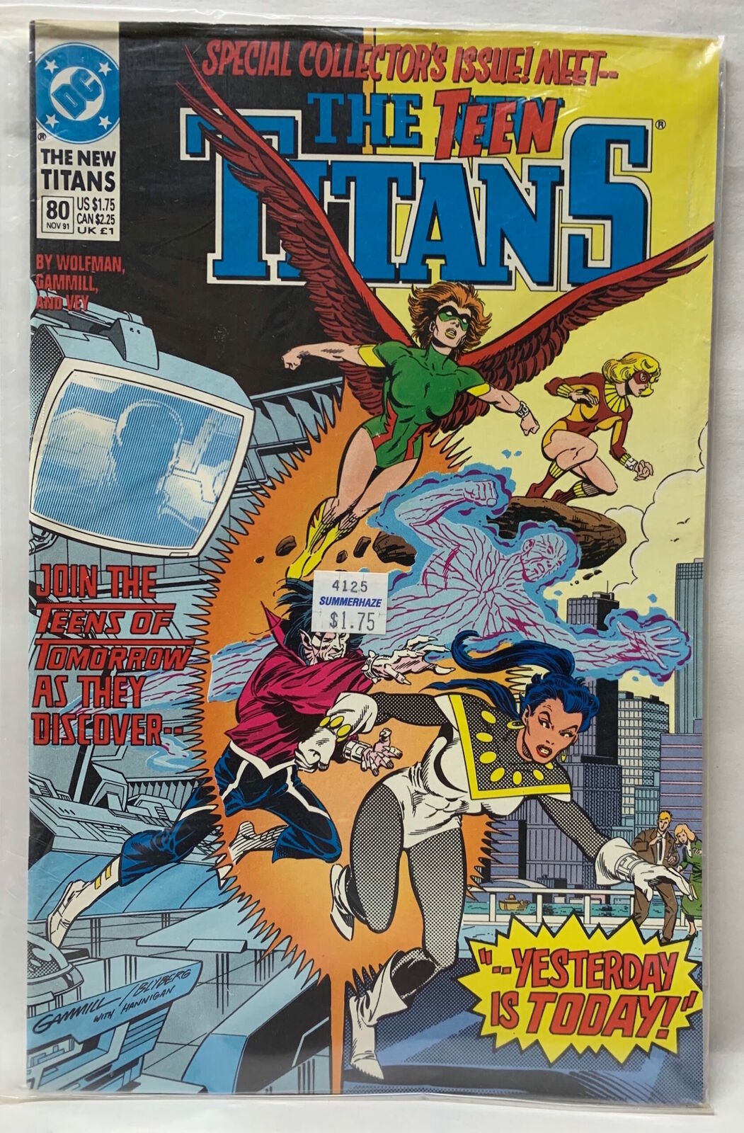 COMIC BOOK - THE TEEN TITANS #80