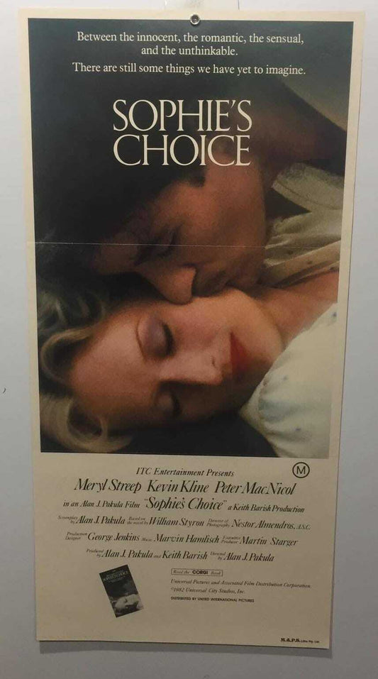 ORIGINAL DAYBILL MOVIE POSTER  – SOPHIE'S CHOICE