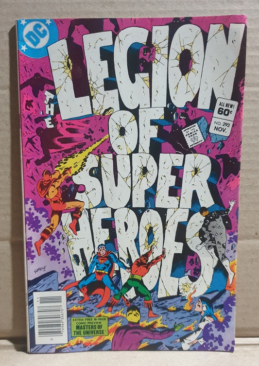 COMIC BOOK -  DC LEGION OF SUPER HEROES #293