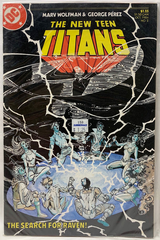 COMIC BOOK - THE NEW TEEN TITANS #2