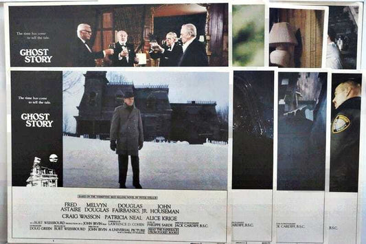 ORIGINAL LOBBY CARDS - CHOST STORY - 1981 - set of 8