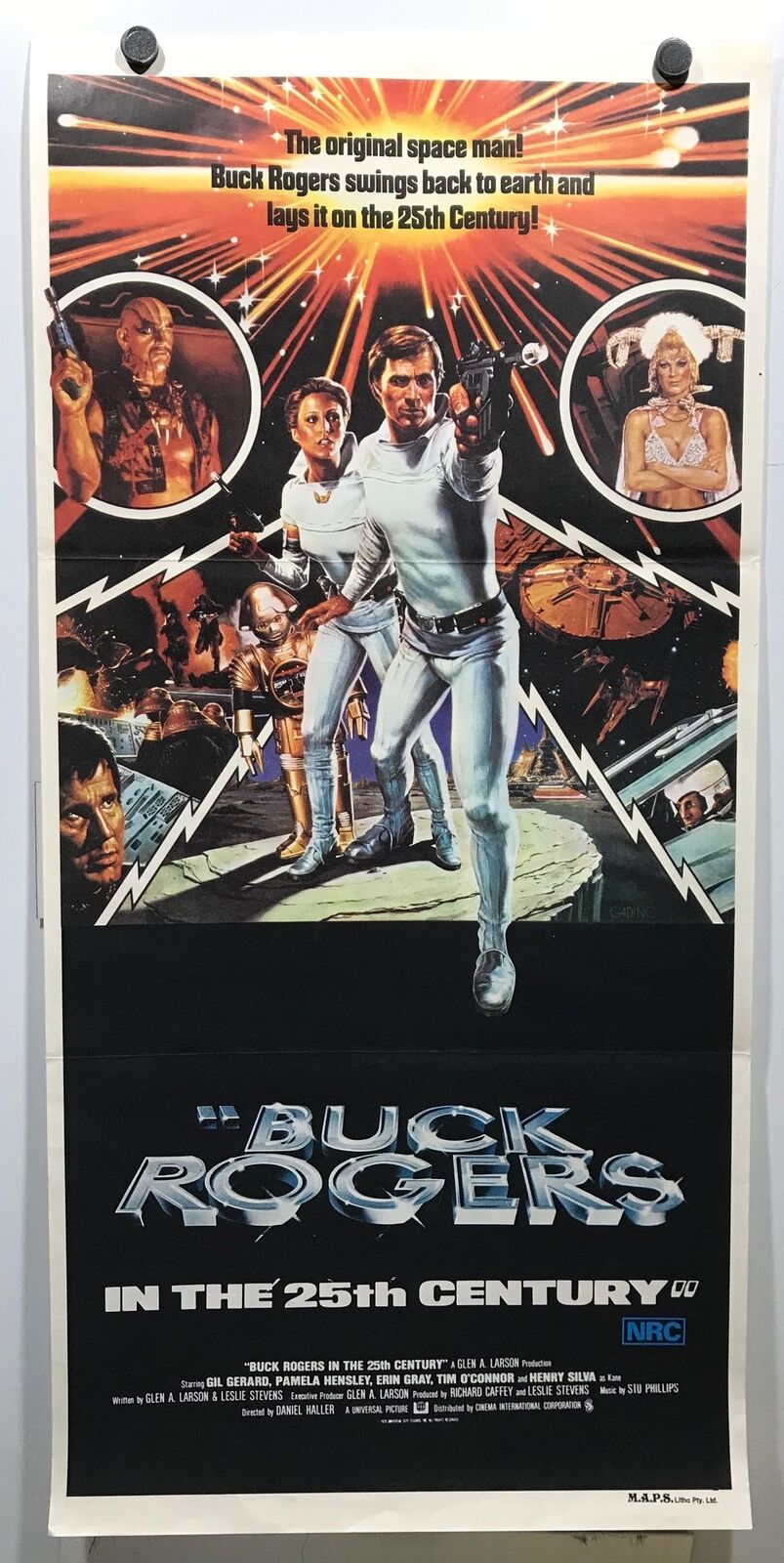 ORIGINAL DAYBILL MOVIE POSTER - BUCK ROGERS - in the 25th Century