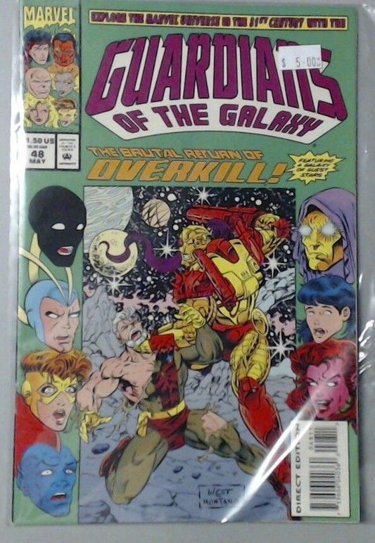 MARVEL COMIC BOOK - GUARDIANS OF THE GALAXY NUMBER 48