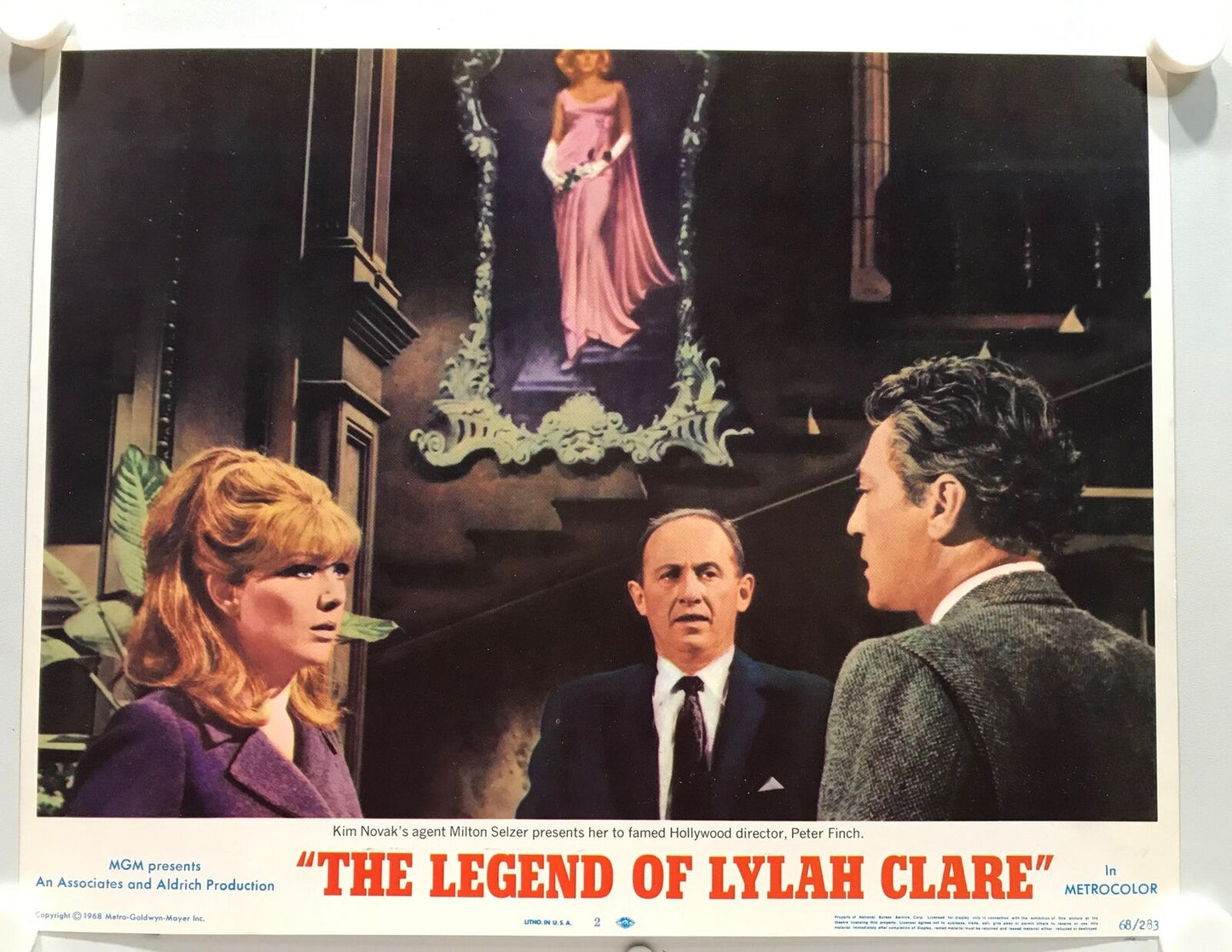 ORIGINAL LOBBY CARDS - THE LEGEND OF LYLAH CLARE - 1968 - set of 8