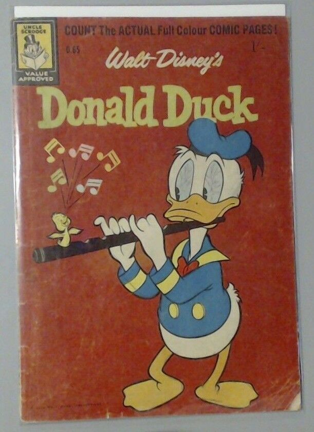 COMIC BOOK - WALT DISNEY DONALD DUCK D. 65