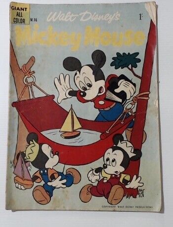 COMIC BOOK ~~ WALT DISNEY'S MICKEY MOUSE M.16