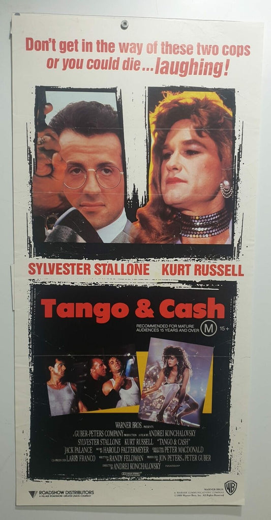 ORIGINAL DAYBILL MOVIE POSTER - TANGO & CASH