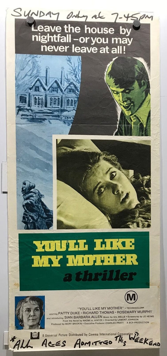 ORIGINAL DAYBILL MOVIE POSTER - YOU'LL LIKE MY MOTHER