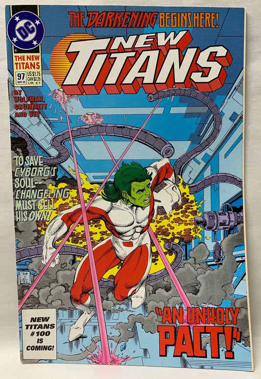 COMIC BOOK - NEW TITANS #97