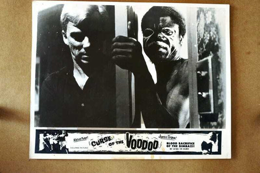 ORIGINAL LOBBY CARD - CURSE OF THE VOODOO - 1965 - key card