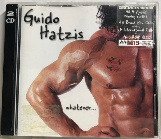 MUSIC CD IN CASE - GUIDO HATZIS - WHATEVER... - 2 CD