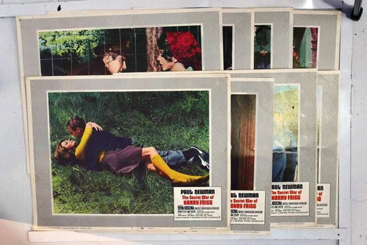 ORIGINAL LOBBY CARDS - THE SECRET WAR OF HARRY FRIGG - 1968 - set of 8