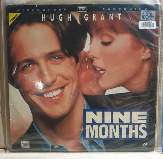 LASERDISC MOVIE - NINE MONTHS - Hugh Grant