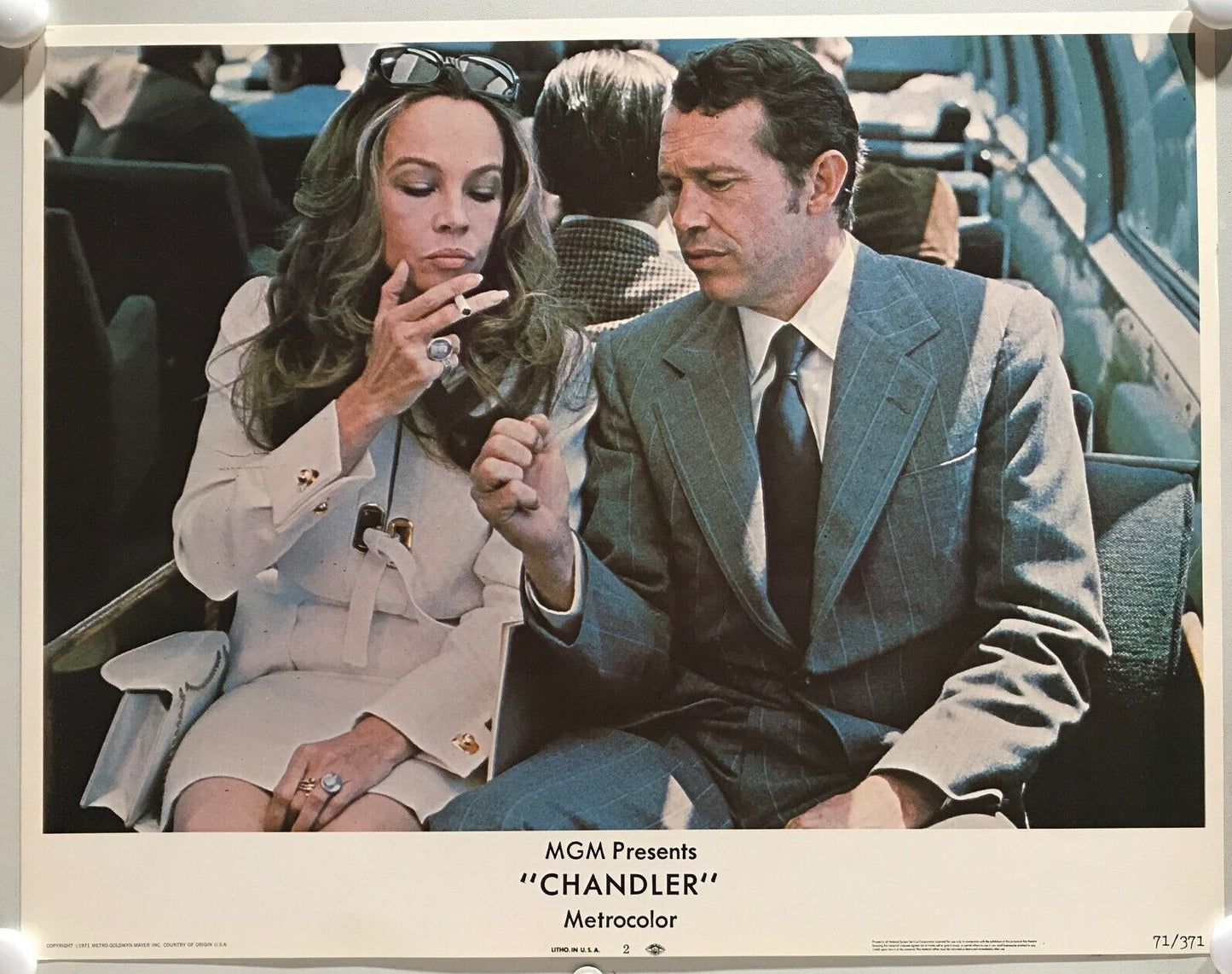 ORIGINAL LOBBY CARDS - CHANDLER - 1971 - set of 8