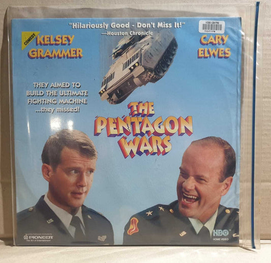 LASERDISC MOVIE - THE PENTAGON WARS - Kelsey Grammer, Cary Elwes