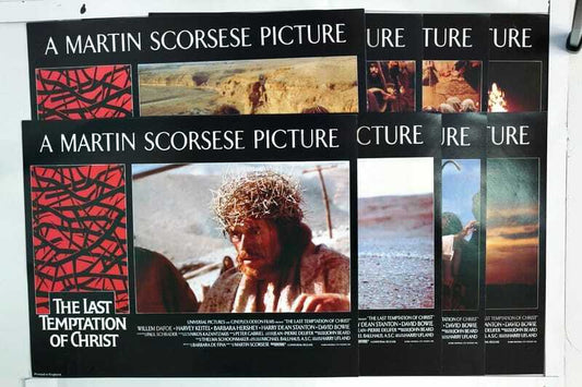 ORIGINAL LOBBY CARDS - THE LAST TEMPTATION OF CHRIST - 1988 - set of 8