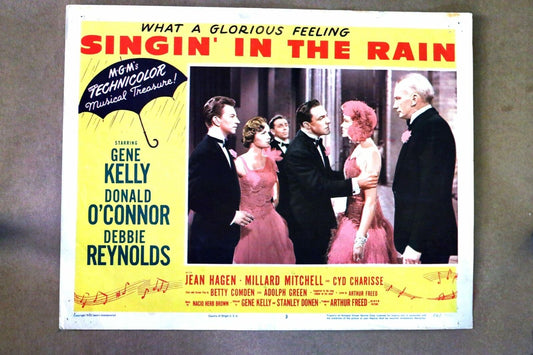 ORIGINAL LOBBY CARD - SINGIN' IN THE RAIN - 1952 - key card #3