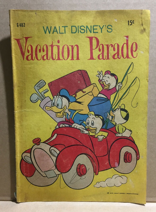 WALT DISNEY COMIC BOOK - VACATION PARADE G482 australian