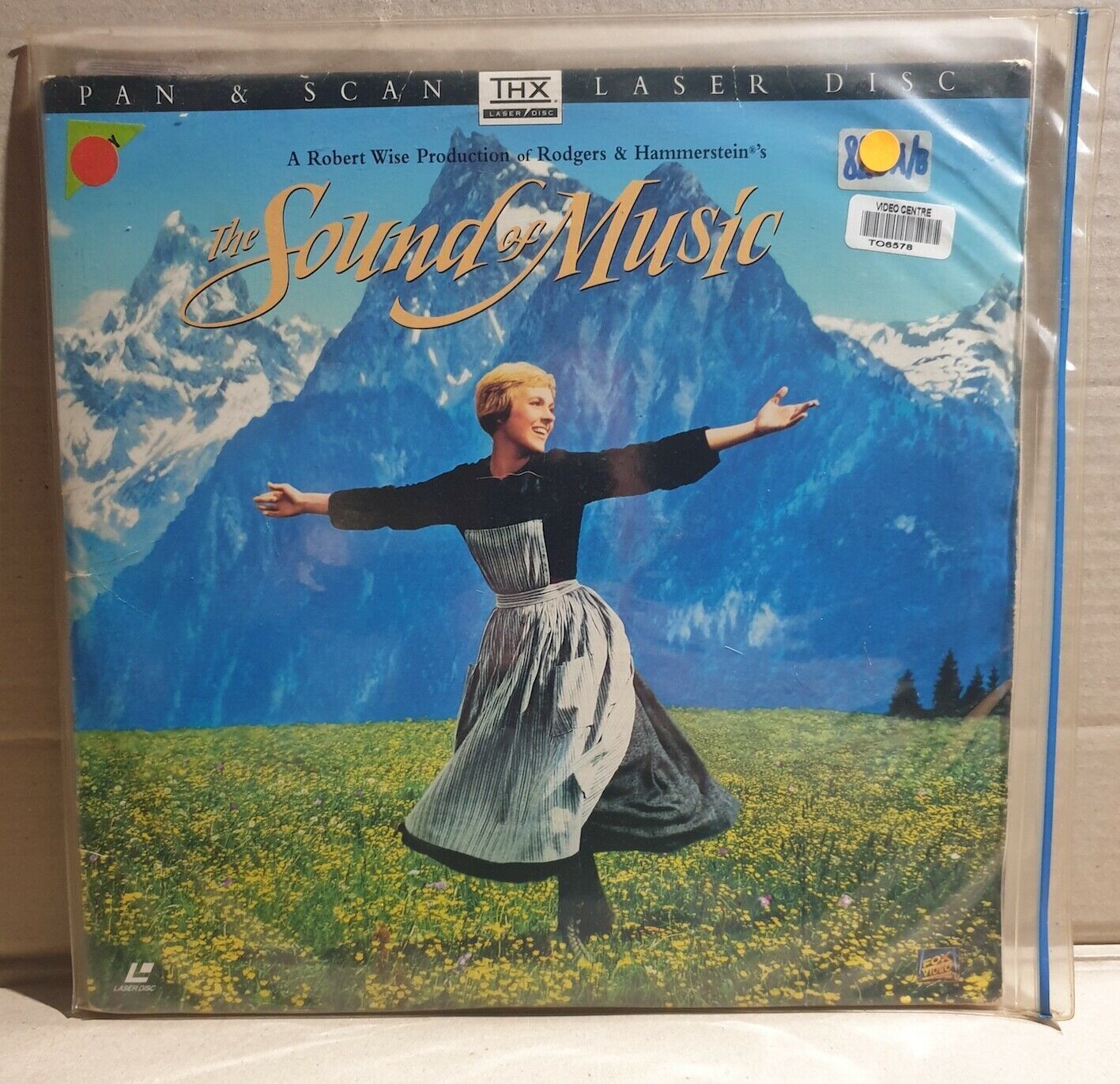 LASERDISC MOVIE - SOUND OF MUSIC - Julie Andrews