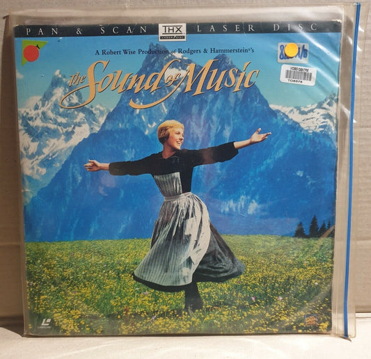 LASERDISC MOVIE - SOUND OF MUSIC - Julie Andrews