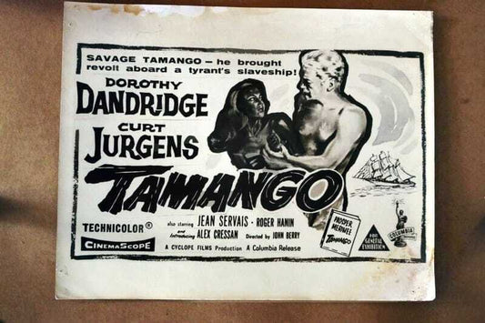 ORIGINAL LOBBY CARD - TAMANGO - 1959 - title card