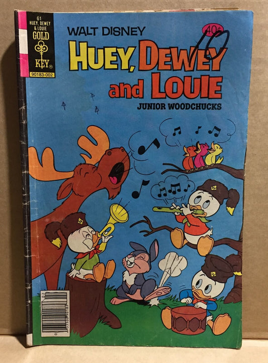 COMIC BOOK - WALT DISNEY HUEY DEWEY LOUIE 002