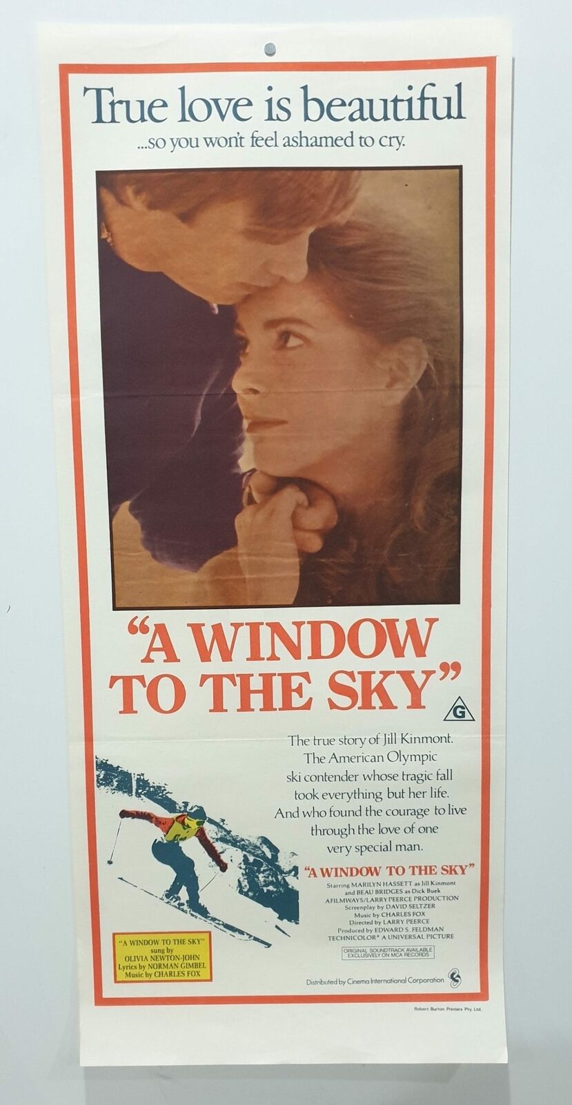 ORIGINAL DAYBILL MOVIE POSTER - A WINDOW TO THE SKY