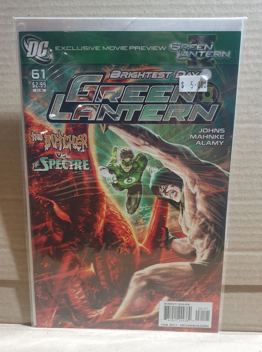 COMIC BOOK - DC GREEN LANTERN #61