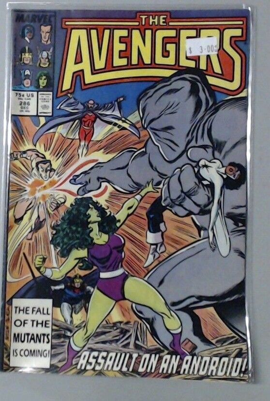 COMIC BOOK -- IRON MAN HULK CAPTAIN AMERICA THE AVENGERS MARVEL #286