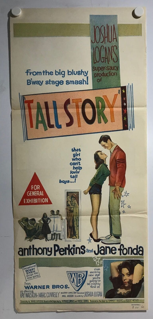 ORIGINAL DAYBILL MOVIE POSTER - TALL STORY